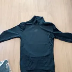 ブラック ハイネック アンダーシャツ S