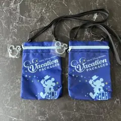 東京ディズニーリゾート ミッキーマウス ポーチ2個セット