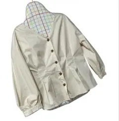 GU ウエストタックブラウス Mサイズ オフホワイト（7分袖）