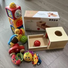 モンテッソーリ　ポットン落とし　おもちゃセットのサムネイル