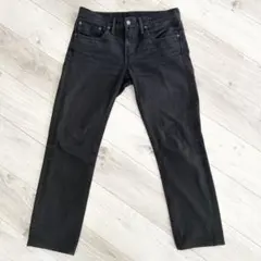 Levi's 511 ブラックデニム W31 テーパードデニム クロ