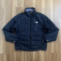 Ｌノースフェイス中綿総柄インナーダウンジャケットジップインジップ