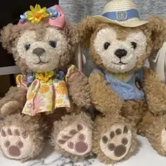 ダッフィー & シェリーメイ ぬいぐるみ セット