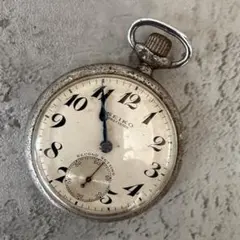 動作確認済】手巻き式 SEIKO 鉄道時計 昭和44年 - メルカリ