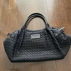 Kate Spade ブラック キルティングバッグミディアム