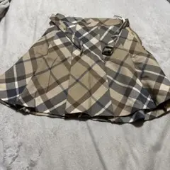 BURBERRY BLUE LABEL プリーツスカート ノバチェック 34