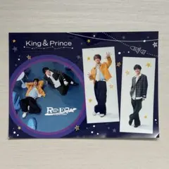 King&Prince“Re:ERA”FC限定盤 CD特典ステッカー