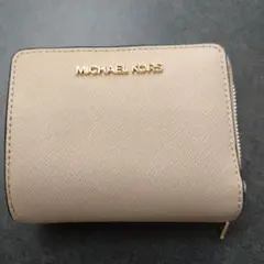 MICHAEL KORS ベージュ 二つ折り財布