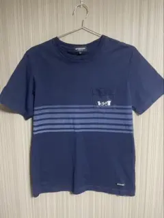 【美品】McGREGOR Tシャツ Mサイズ ネイビー クマ刺繍