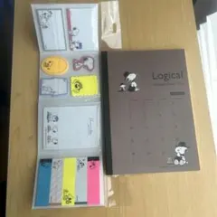 スヌーピー2026年　スケジュール帳 ＆付箋　2点セット　新品