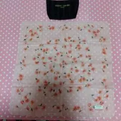 pierre cardin 花柄ハンカチとポーチセット
