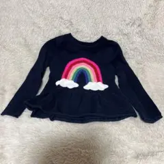 ⭐︎海外購入品☆OSHKOSH レインボー刺繍ニットセーター 3T