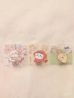 ちいかわ　アクリルシーンクリップ　ビスケット　3個セット