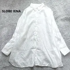 スローブイエナ　SLOBE IENA リネンシャツ　ブラウス　羽織り　ゆったり