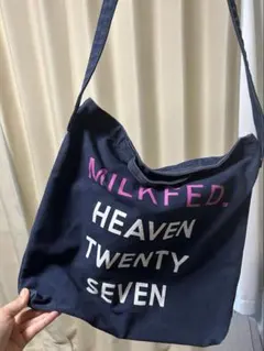 MILKFED. ロゴプリント ショルダーバッグのサムネイル