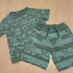 GAP 恐竜柄 セットアップ 半袖Tシャツ ショートパンツ 100 105cmのサムネイル