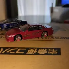 P*A様 シルビア　セフィーロ　アオシマミニカー　ジャンク品のサムネイル