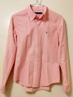 大幅値下げ！　Ralph Lauren ピンク ボタンダウンシャツ サイズ7