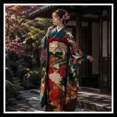 色打掛 青系 高級友禅他 逸品 値下げ - メルカリ