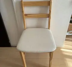 横浜市 お引き取り限定】美品☆北欧風チェア（キナリ&ブラウン セット 
