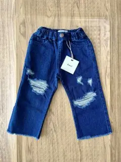 &pal ダメージデニムパンツ　80