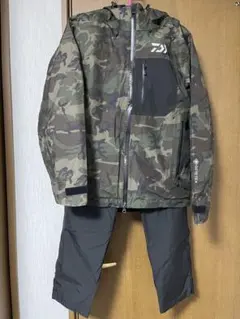 Daiwa ダイワ レインマックス レインジャケット 迷彩 【サイズXL