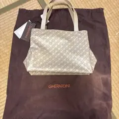 GHERARDINI ベージュ ハンドバッグ