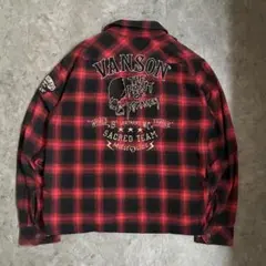 VANSON 武装戦線 クローズ ワースト インディゴスウェットシャツ