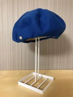 LAULHÈRE ロレール コットン 春夏 ベレー帽 ブルーのサムネイル