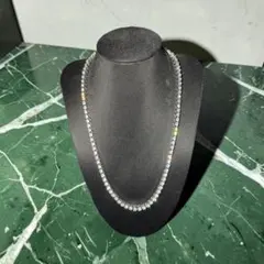 ✨大人気✨ 50cm4mm 高級感モアサナイト仕様 テニスチェーン