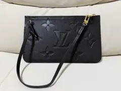 ルイヴィトン　モノグラム　ポーチ付属　M45686 ブラック　ハンドバッグ　美品のサムネイル