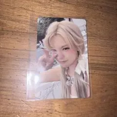 itzy tunnel vision poca トレカ　イェジ