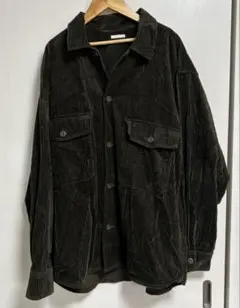 コーデュロイシャツ