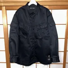 GU-UNDERCOVER ブラック ミリタリージャケット Sサイズ