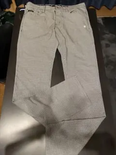 再値下げ★白黒チェック スラックス Lサイズ