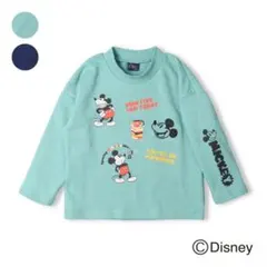 crescent ミッキーマウスプリント刺繍裏毛トレーナー