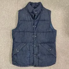 ダウンベスト M ダークブルー