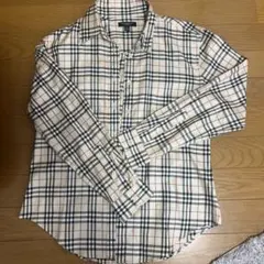 バーバリー　BURBERRY ノバチェック　長袖シャツ　S トップス