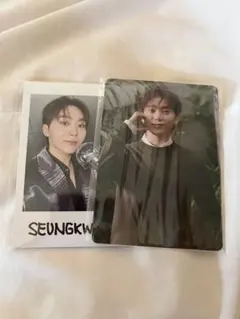 SEVENTEEN セブチ スングァン RIGHT HERE FC更新 チェキ