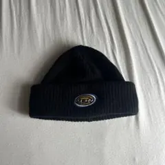 ブラック VBN リブ編み ビーニー WEGO