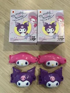 2セット　マック　ひみつのおもちゃハッピーセット　マイメロクロミ
