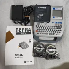 TEPRA SR530 ラベルプリンター ACアダプター付き - メルカリ