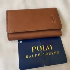新品Polo Ralph Lauren ブラウン キーケースラルフローレンのサムネイル