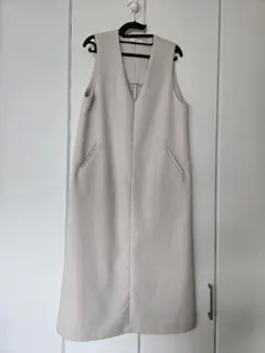 CLASSICAL ELF ベージュ ノースリーブワンピース