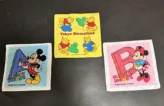 Disney ディズニー ミッキー ミニー プーさん タオルハンカチ 3枚セット