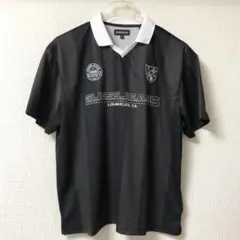 ゲスジーンズ GUESS JEANS SS SOCCER POLO BLK Mのサムネイル