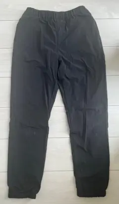 【UNIQLO】ユニクロキッズ 暖パン 160 ブラック裏フリース