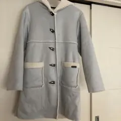 ピンクラテ　ボアダッフルコート165M