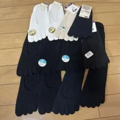 tutuanna 無印良品 5本指フットカバー まとめ売りのサムネイル