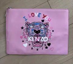 KENZO クラッチバッグ I LOVE YOU タイガーのサムネイル
